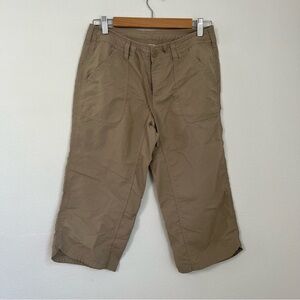 The North Face Women’s Horizon Capri Pants Khaki Size 4 Hiking Outdoor
